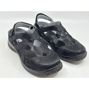 DREW Smiles orthopedic shoes size 8 W Black Sandals